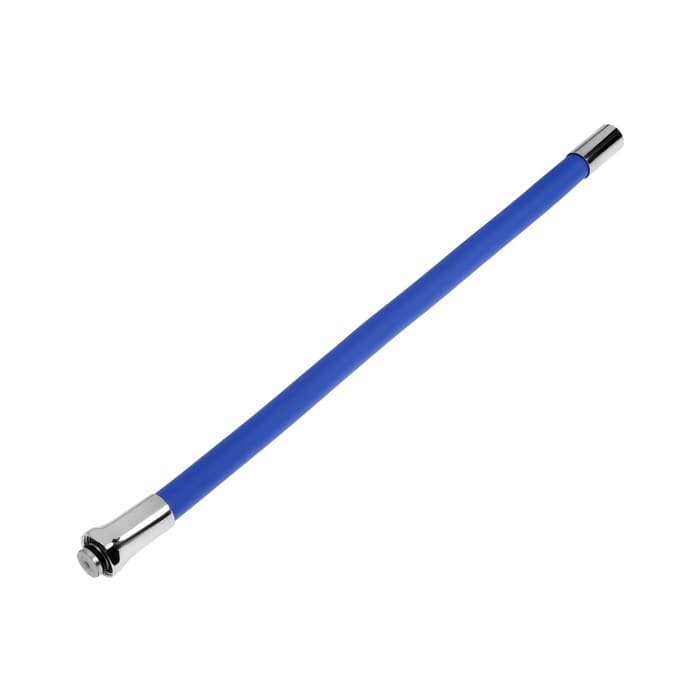 Излив для смесителя ZEIN, 3/4", гибкий, силикон, нержавеющая сталь, 50 см, сетка пластик, синий