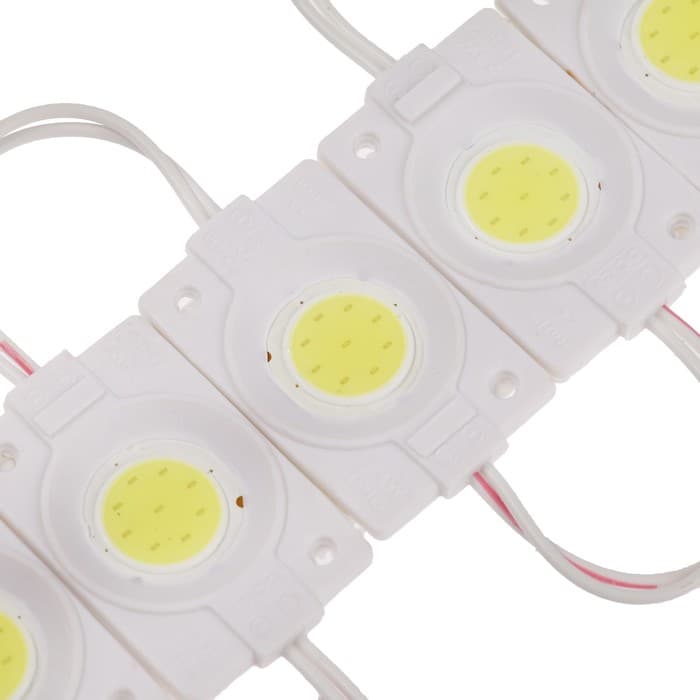 Светодиодный модуль SMD5730, 2.4 Вт, 12 В, COB, 220 Лм, 6500K, белый, 20 шт.