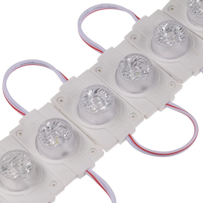 Светодиодный модуль для торцевой засветки, 1.5 Вт, 130 лм, IP65, 6500К 12V, набор 20 шт.