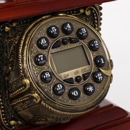 Ретро-телефон, громкая связь, 16.5×30 см