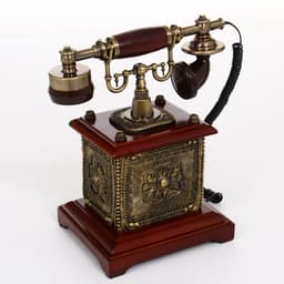 Ретро-телефон, громкая связь, 16.5×30 см