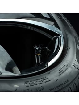 Колпачок на вентиль, TORSO, корона, набор 4 шт.