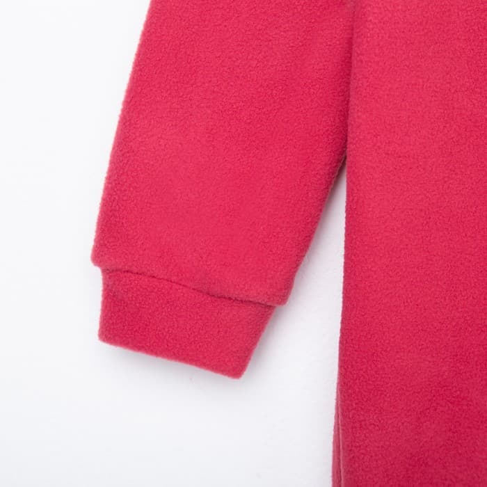 Комбинезон флисовый детский MINAKU, тёмно-розовый, размер 98-104 см