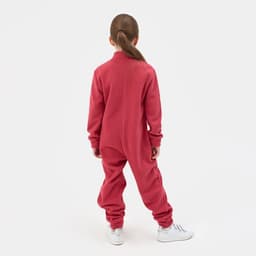 Комбинезон флисовый детский MINAKU, тёмно-розовый, размер 98-104 см