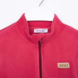 Комбинезон флисовый детский MINAKU, тёмно-розовый, размер 98-104 см