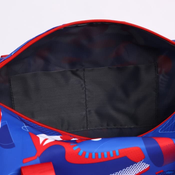 Сумка спортивная «RUSSIAN HOKEY», 47×28×24 см, цвет голубой