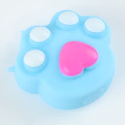 Сквиш антистресс - игрушка «Лапка» с пастой, МИКС