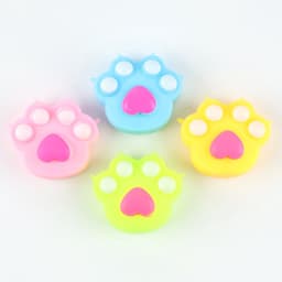 Сквиш антистресс - игрушка «Лапка» с пастой, МИКС