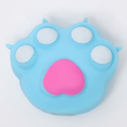 Сквиш антистресс - игрушка «Лапка» с пастой, МИКС