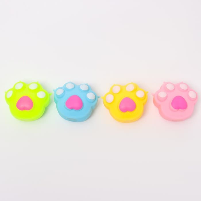 Сквиш антистресс - игрушка «Лапка» с пастой, МИКС