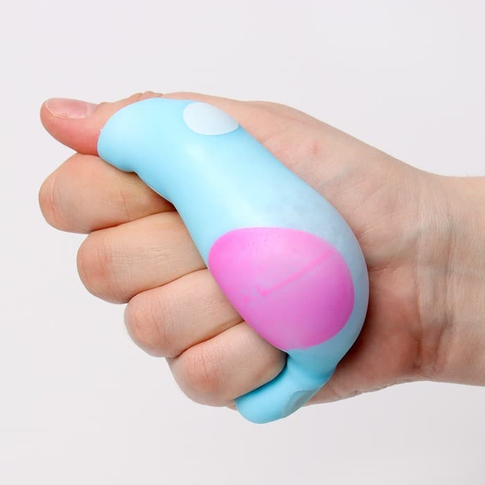 Сквиш антистресс - игрушка «Лапка» с пастой, МИКС