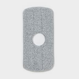 Насадка для швабры Raccoon, с вырезом, микрофибра, прямоугольная, 30×14.5 см, серая