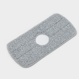 Насадка для швабры Raccoon, с вырезом, микрофибра, прямоугольная, 30×14.5 см, серая