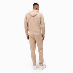 Костюм мужской (худи, брюки) MINAKU Motivated, бежевый, размер 52