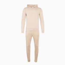Костюм мужской (худи, брюки) MINAKU Motivated, бежевый, размер 54