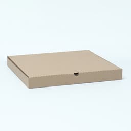 Коробка для пиццы, бурая, 36×36×4 см