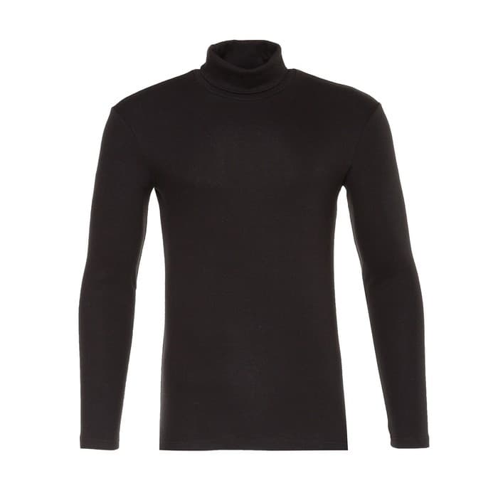 Водолазка мужская MINAKU: Basic line MAN, размер 54, чёрная