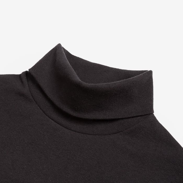 Водолазка мужская MINAKU: Basic line MAN, размер 54, чёрная