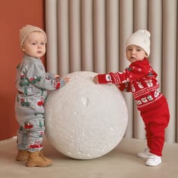 Костюм детский вязаный: джемпер, брюки, «Крошка Я» Xmas, рост 68-74 см