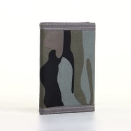 Кошелёк на липучке, серый