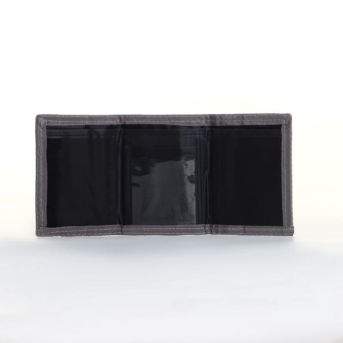 Кошелёк на липучке, серый