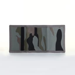 Кошелёк на липучке, серый