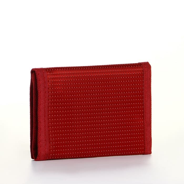 Кошелёк на липучке, красный