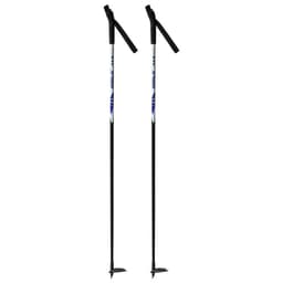 Палки лыжные стеклопластиковые, длина 115 см, цвет МИКС