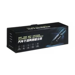 Пылесос автомобильный, беспроводной, 4 насадки, 120 Вт, 12 В, белый