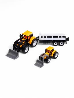 Трактор инерционный «Фермер», с прицепом и трактором