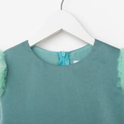 Платье нарядное для девочки KAFTAN с крылышками, цвет мятный, рост 122-128 см