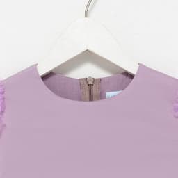 Платье нарядное для девочки KAFTAN с крылышками, лиловое, рост 122-128 см
