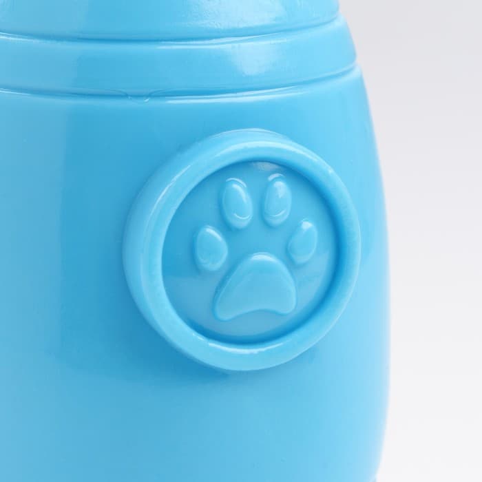 Игрушка под лакомства «Ракета», 7.8×7.8×13.5 см, синяя