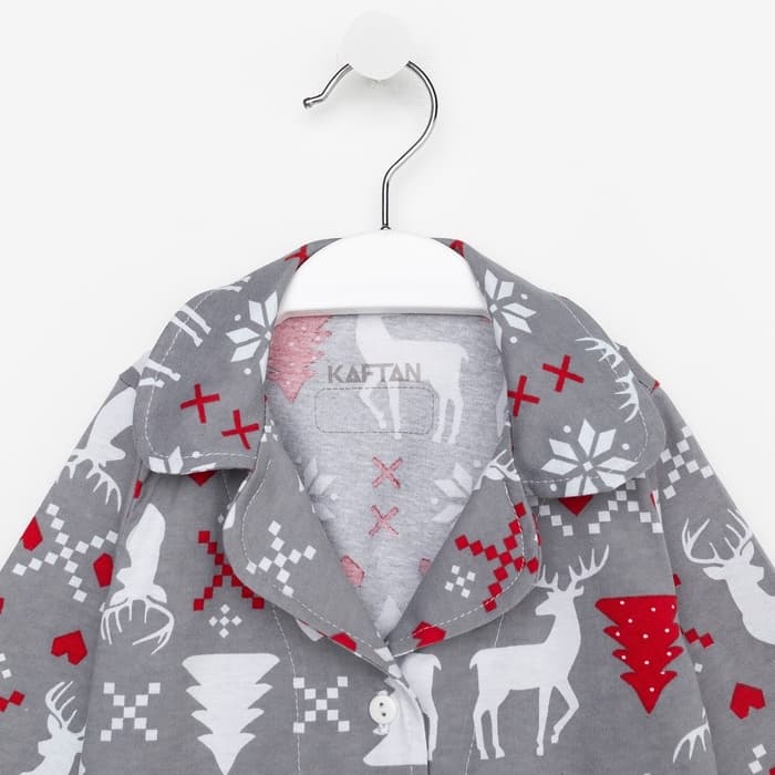 Пижама детская KAFTAN «Скандинавия» размер 30 (98-104 см)