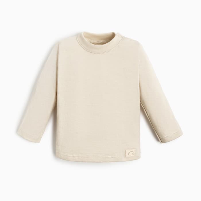 Лонгслив «Крошка Я» BASIC LINE, рост 62-68 см, молочный