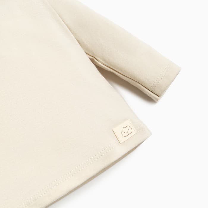 Лонгслив «Крошка Я» BASIC LINE, рост 62-68 см, молочный