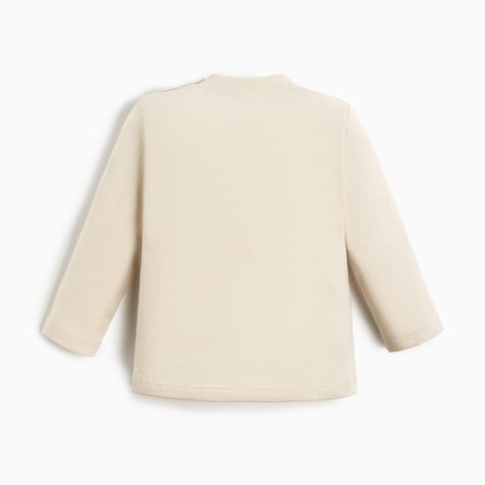 Лонгслив «Крошка Я» BASIC LINE, рост 62-68 см, молочный