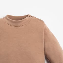 Лонгслив «Крошка Я» BASIC LINE, рост 68-74 см, коричневый