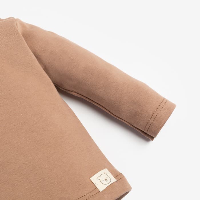 Лонгслив «Крошка Я» BASIC LINE, рост 68-74 см, коричневый