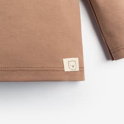 Лонгслив «Крошка Я» BASIC LINE, рост 68-74 см, коричневый