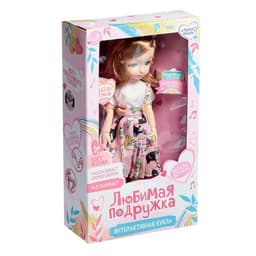 Кукла интерактивная Happy Valley «Любимая подружка», звук, свет