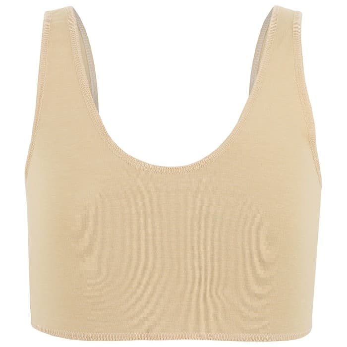 Топ на широких бретелях Grace Dance, р. 34, цвет бежевый