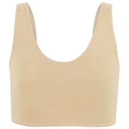 Топ на широких бретелях Grace Dance, р. 34, цвет бежевый