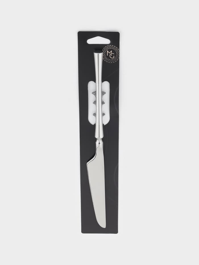 Нож столовый Magistro «Фьюжн», длина 23.5 см, нержавеющая сталь, серебристый