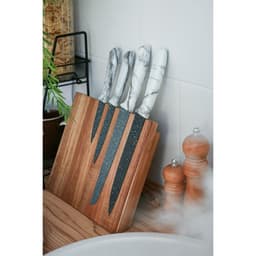 Держатель для ножей магнитный Magistro Tropic, 22×24 см, акация