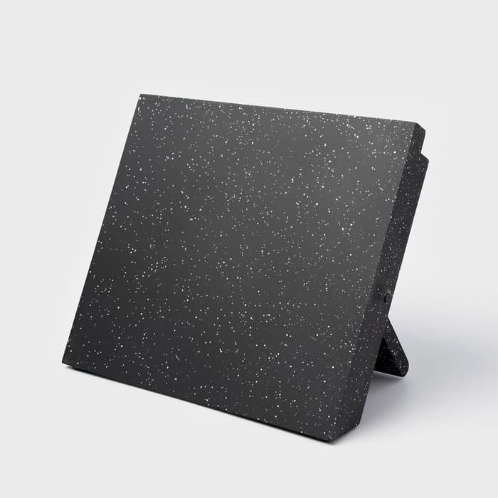 Держатель для ножей магнитный Доляна «Зефир», 22×24 см, чёрный