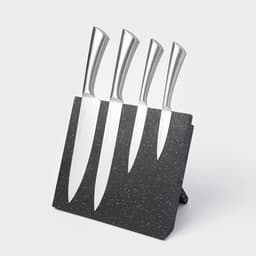 Держатель для ножей магнитный Доляна «Зефир», 22×24 см, чёрный