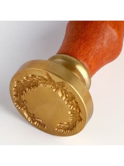 Сургучная печать «Венок», 12.5×4×4 см