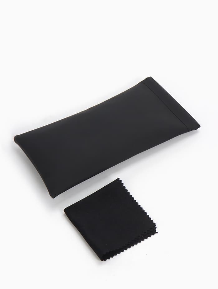 Чехол для очков на хлопушке, размер 17×0.5×9 см, чёрный