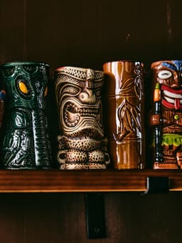 Стакан для коктейлей «Тики», 700 мл, керамика